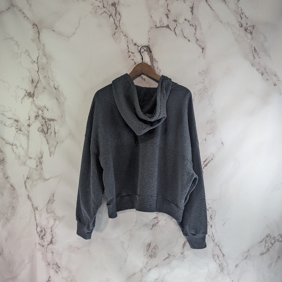 Everlane Sweatshirt Womens XL Dark Gray The Track Hoodie Fill Zip Jacket… - Picture 7 of 15